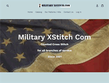 Tablet Screenshot of militaryxstitch.com